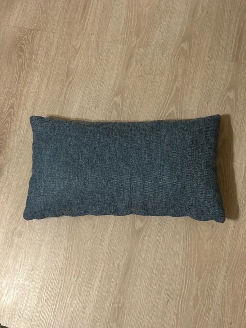 Hoke Goods Blue Rectangular Couch Pillow